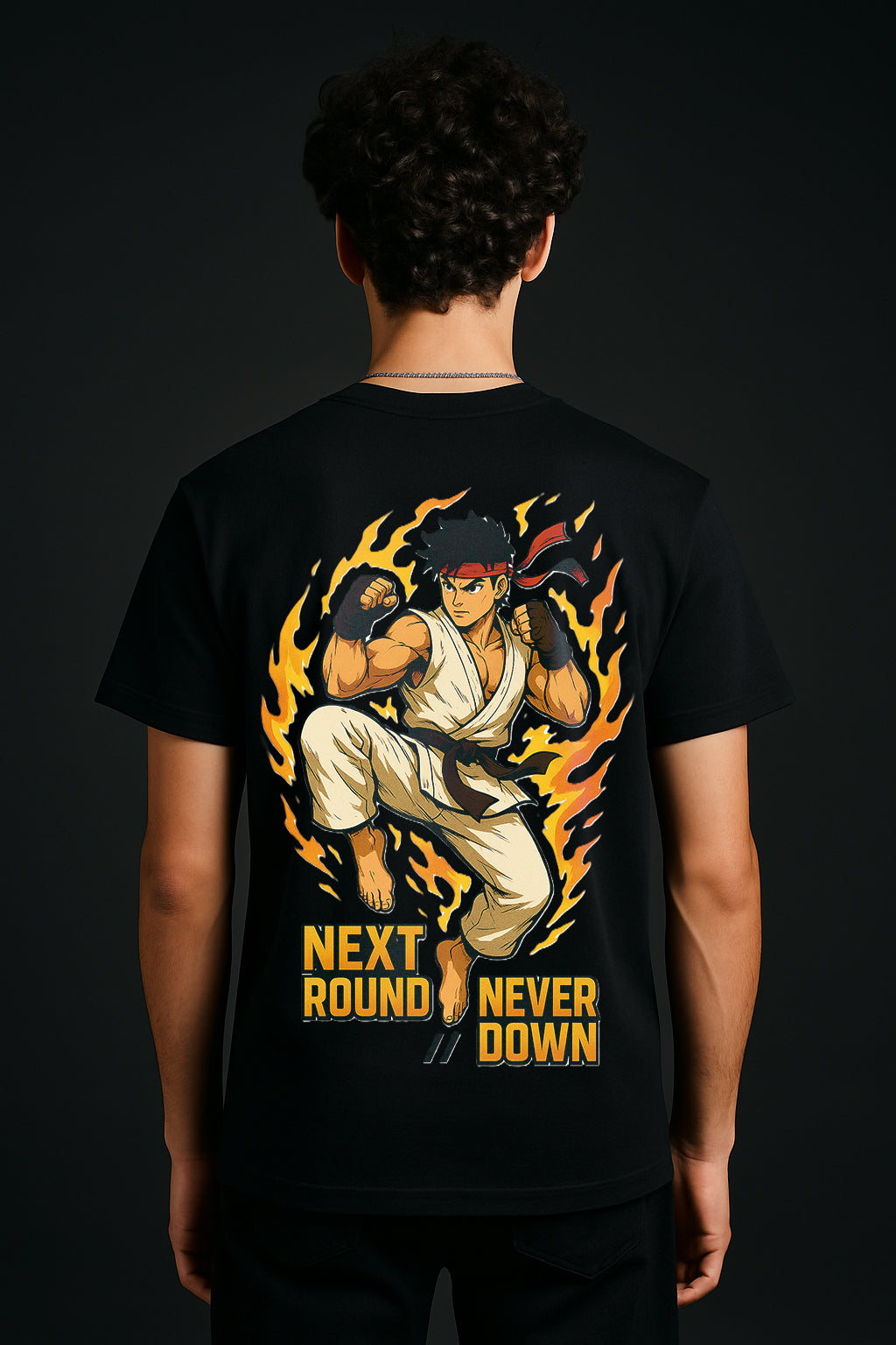 NEXT ROUND NEVER DOWN