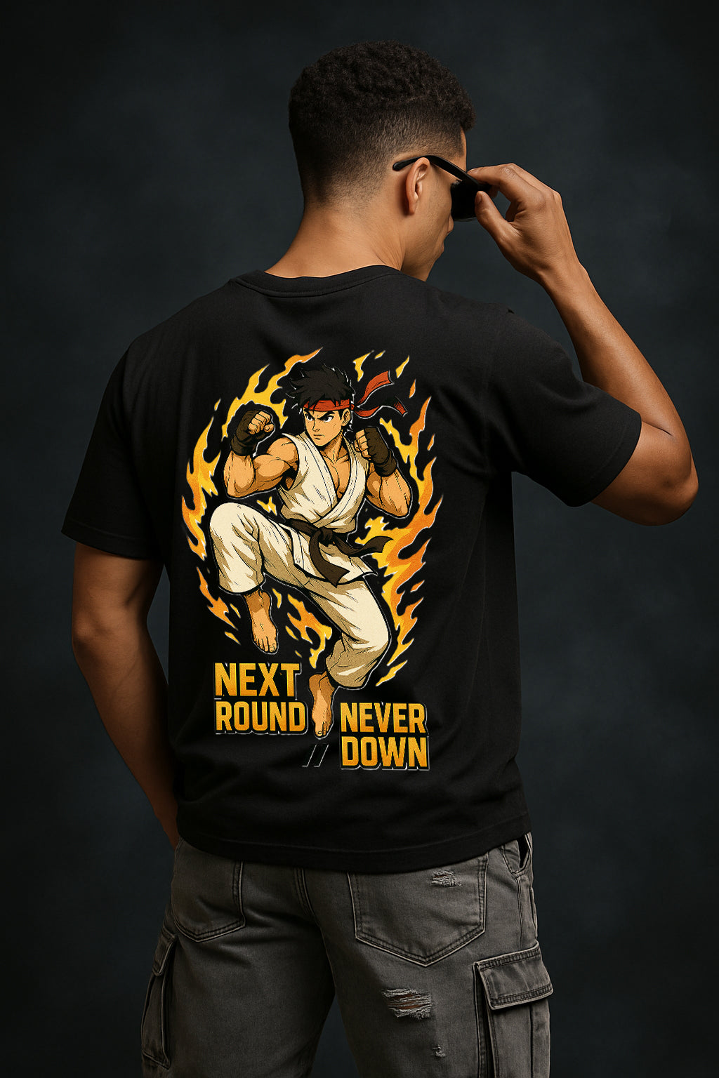 NEXT ROUND NEVER DOWN