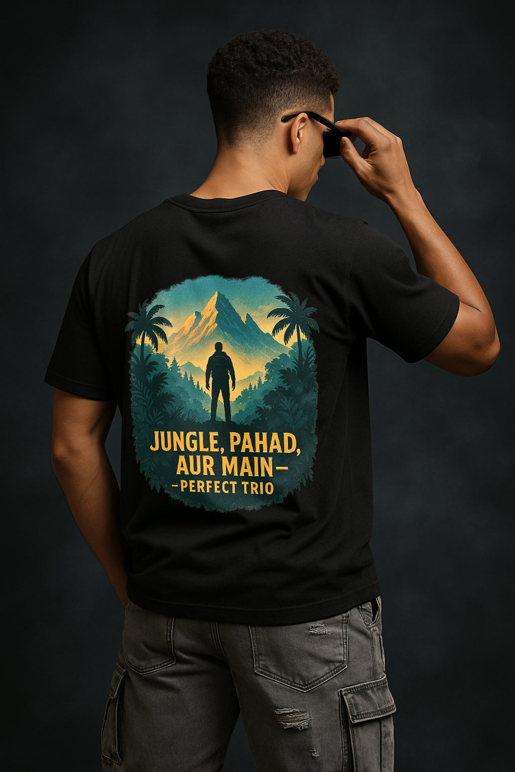 JUNGLE,PAHAD AUR MAIN.PERFECT TRIO