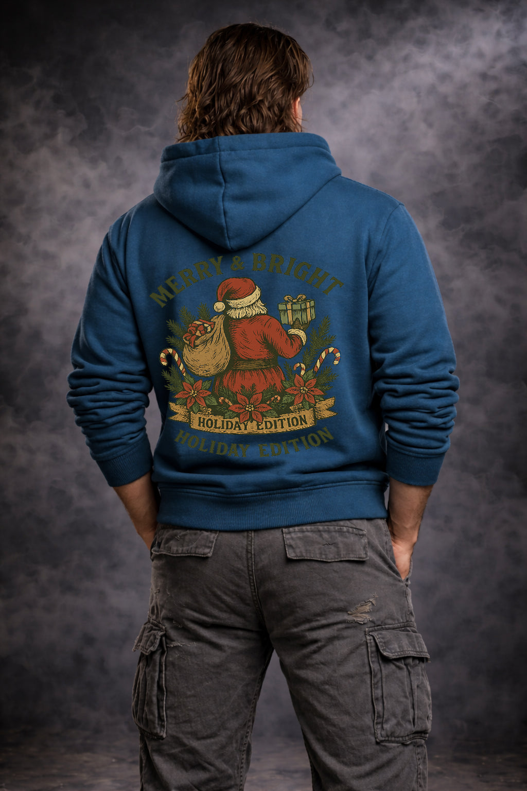 MERRY & BRIGHT – HOLIDAY EDITION GRAPHIC HOODIE