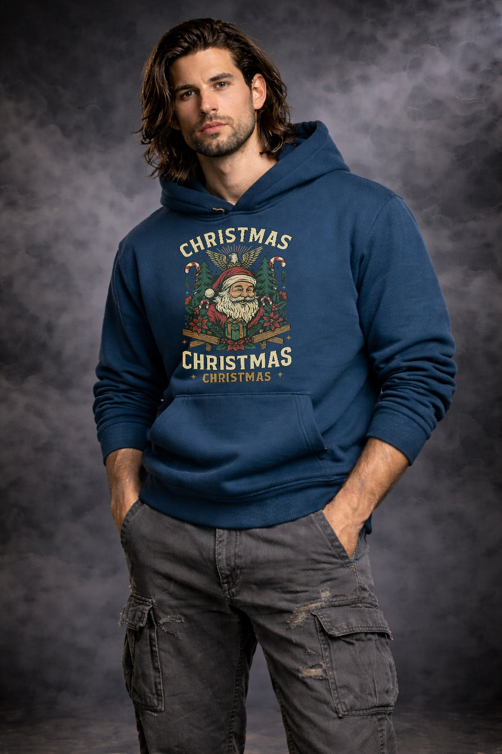 MERRY & BRIGHT – HOLIDAY EDITION GRAPHIC HOODIE