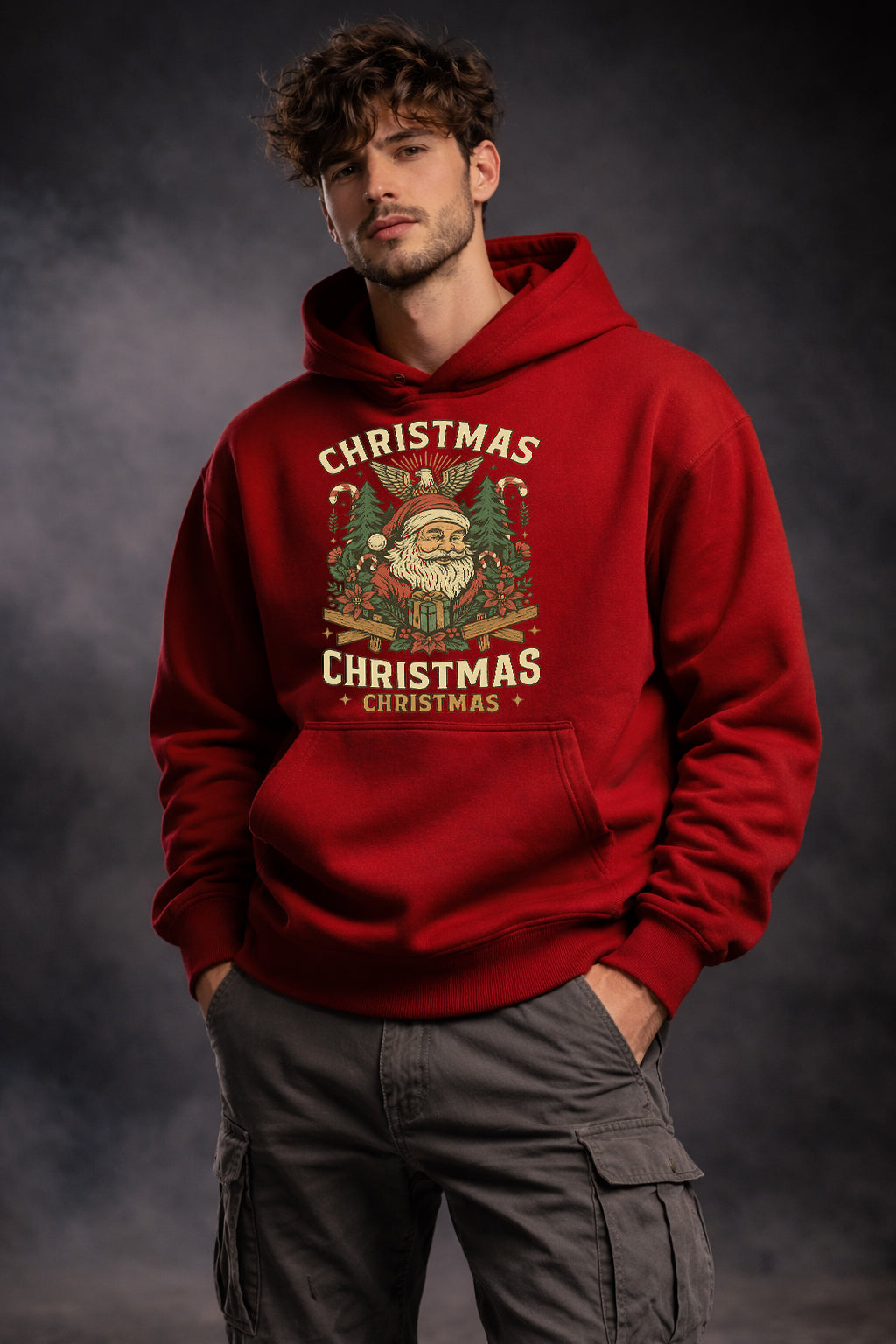 MERRY & BRIGHT – HOLIDAY EDITION GRAPHIC HOODIE