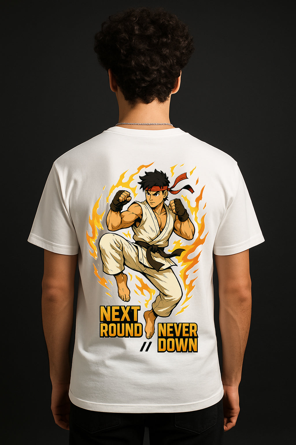 NEXT ROUND NEVER DOWN